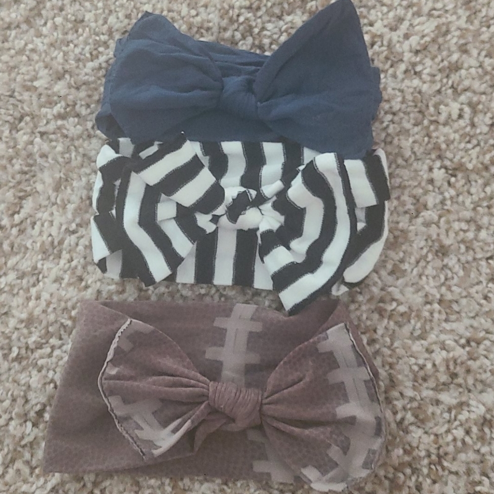 Baby bling bows